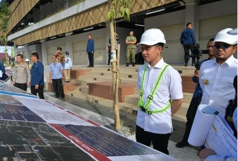  Penataan Pasar Sepaku di IKN Jadi Prioritas, Gibran Tekankan Pendekatan Humanis