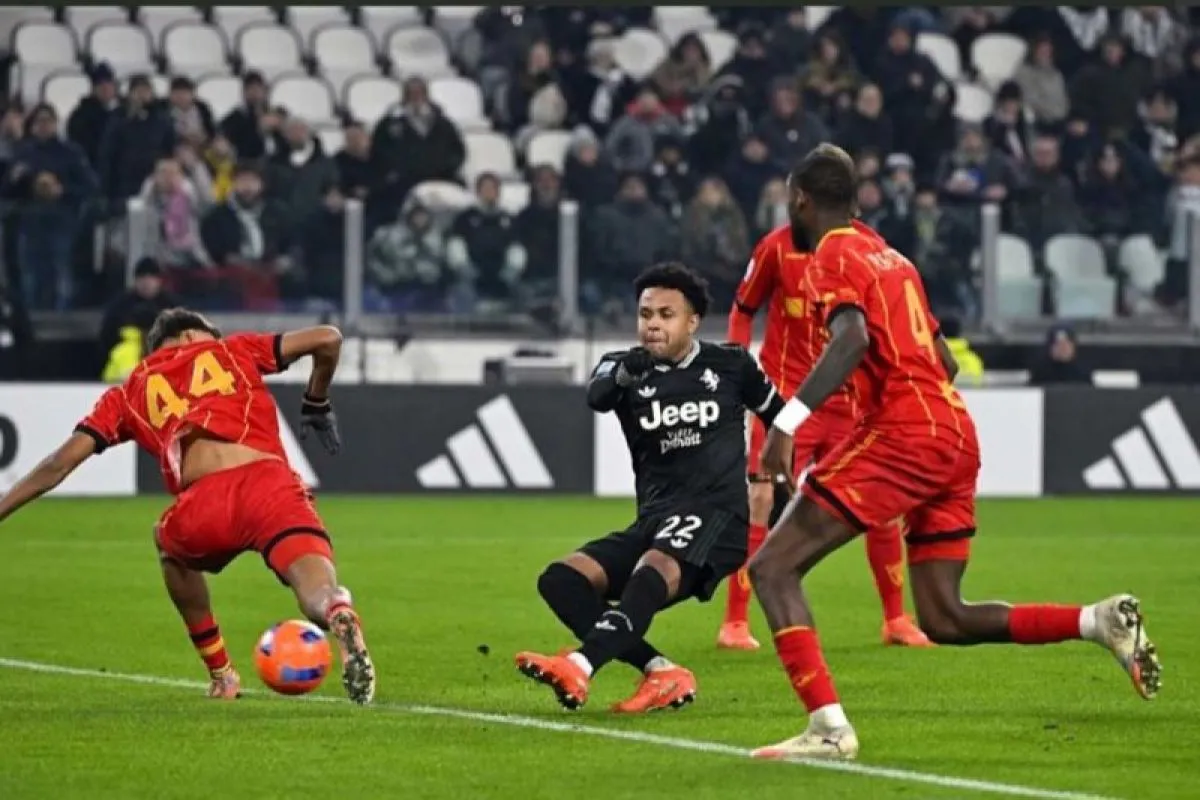  Juventus Gagal Menang di Kandang, Lecce Tahan Imbang 1-1 di Allianz Stadium