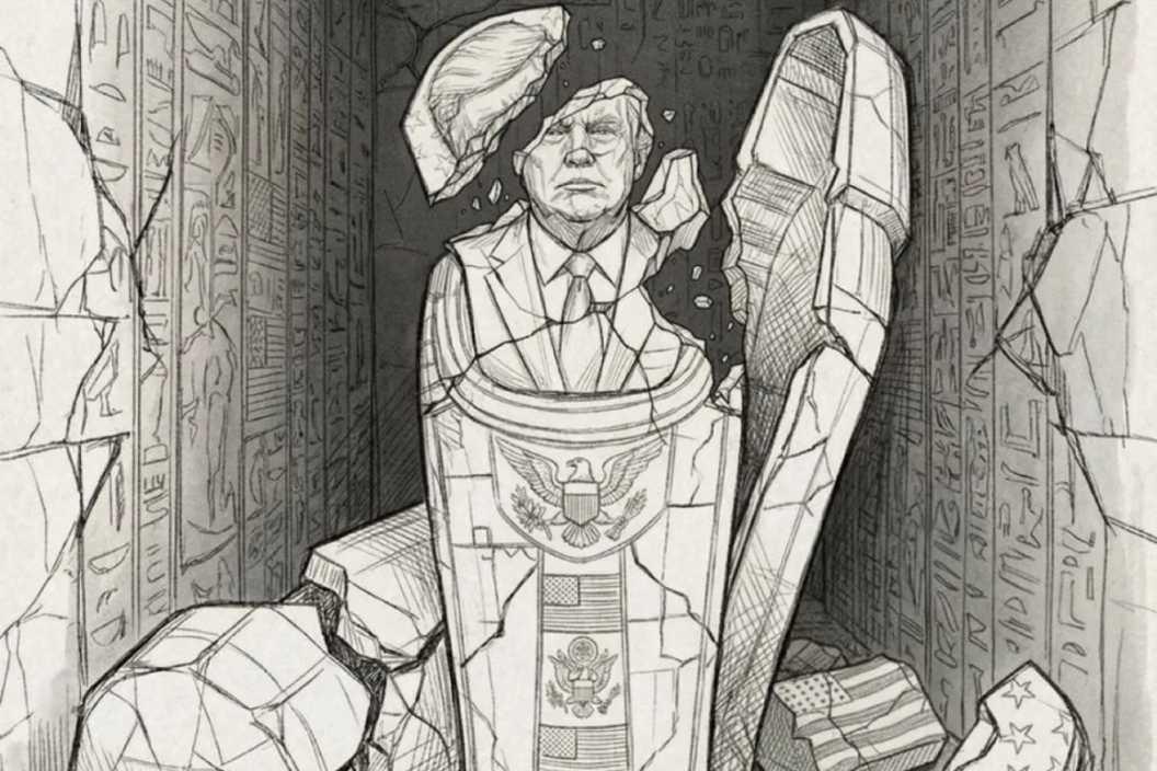  ​​Sindir Trump Lewat Gambar Firaun, Ayatollah Khamenei: Nasib Tiran Selalu Berujung Tumbang!