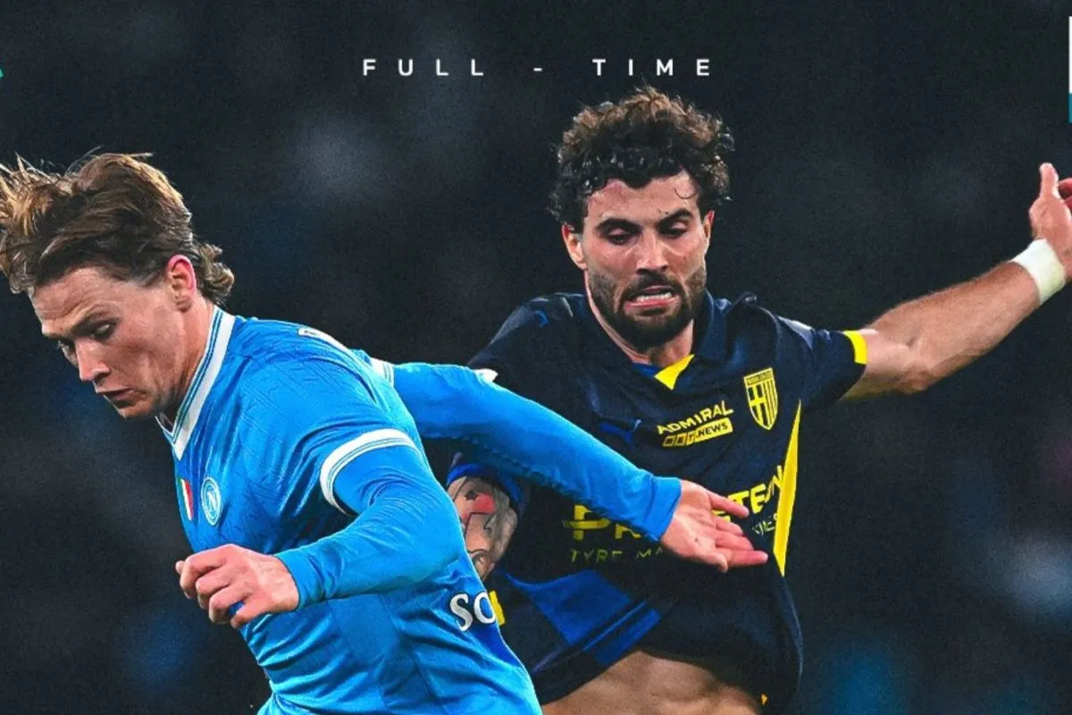  Tiga Laga tanpa Kemenangan, Napoli Ditahan Parma di Stadion Maradona   