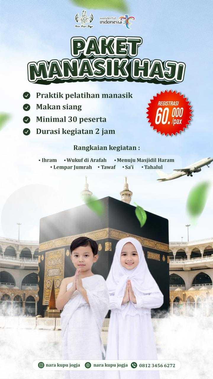  Manasik Haji Sejak Dini: Cara Seru Anak Belajar Rukun Islam di Nara Kupu Jogja