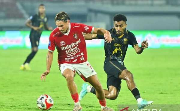  Bali United Pesta Gol! Hajar Malut United 4-1 di Gianyar