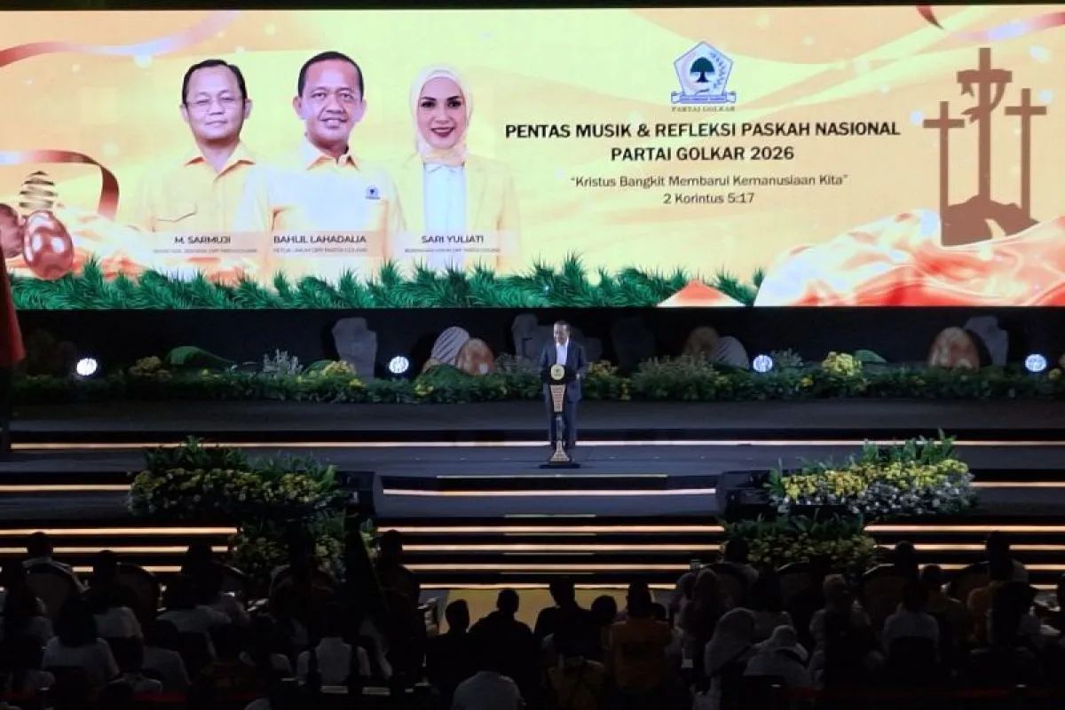 Bahlil Tegaskan Komitmen Golkar Jaga Pluralisme di Momentum Paskah