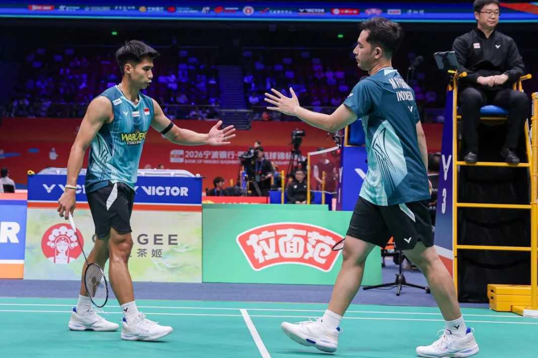  Sabar/Reza Bangkitkan Indonesia di Piala Thomas 2026, Skor Imbang 1-1 Lawan Thailand