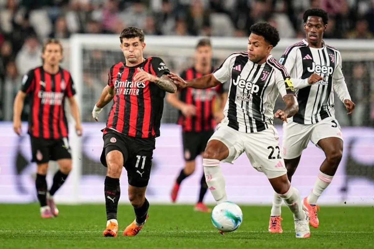  AC Milan vs Juventus Berakhir Imbang 0-0, Posisi Klasemen Tak Berubah